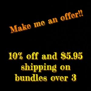 Make me an offer! All offers considered. Bundle and save!